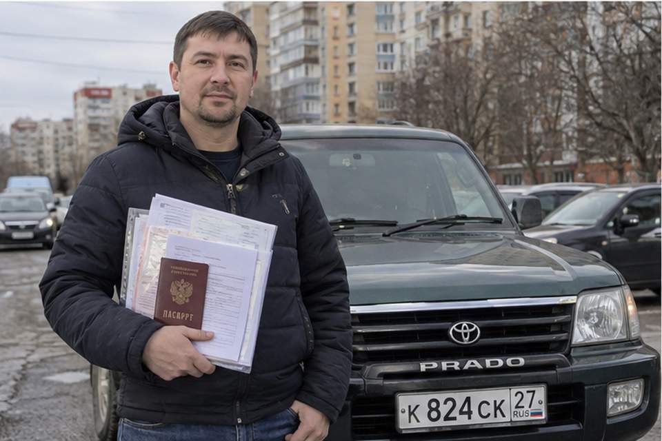 поставить на учет машину конструктор