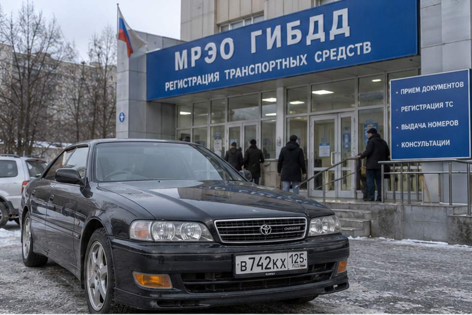как поставить на учет конструктор из японии